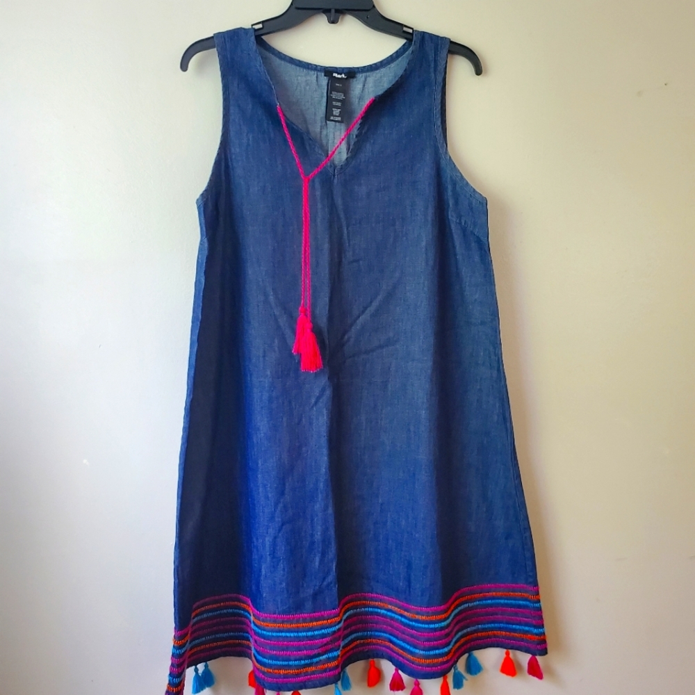 Mark denim festive dress